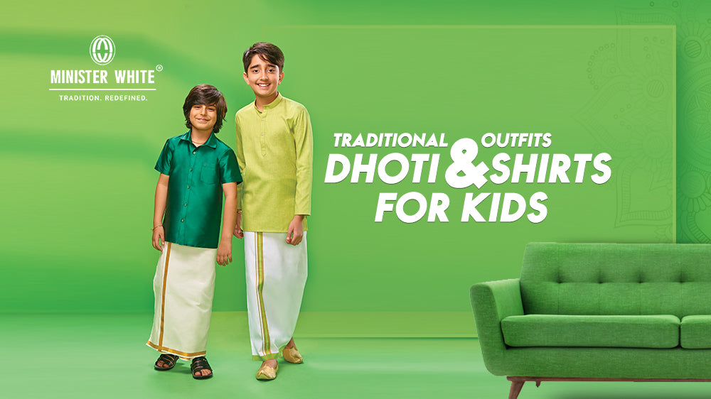 Shirt and Dhoti for Kids, Innerwear for Kids