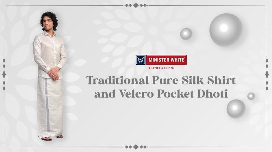 velcro dhoti and shirt