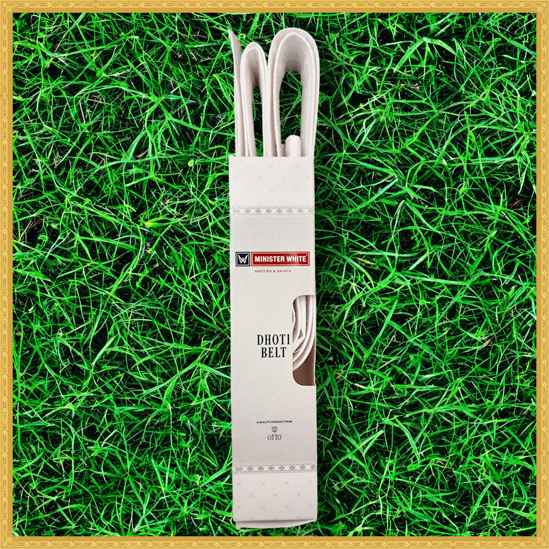 Minister White's Dhoti Belts