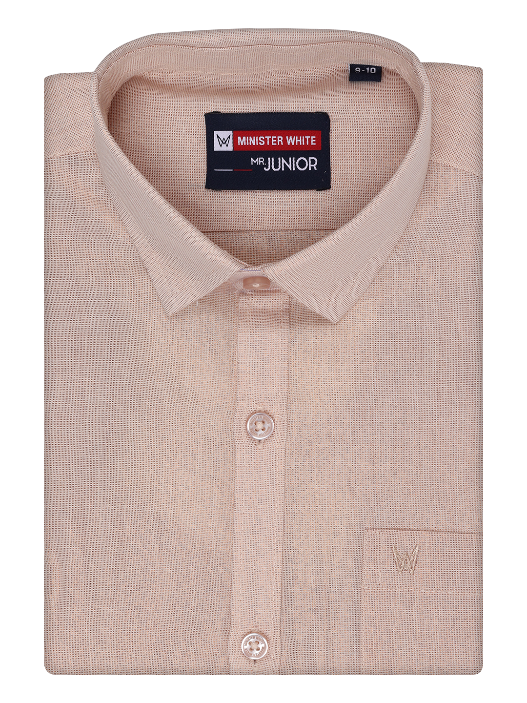 Boys Tissue Copper Colour Shirt by Minister White