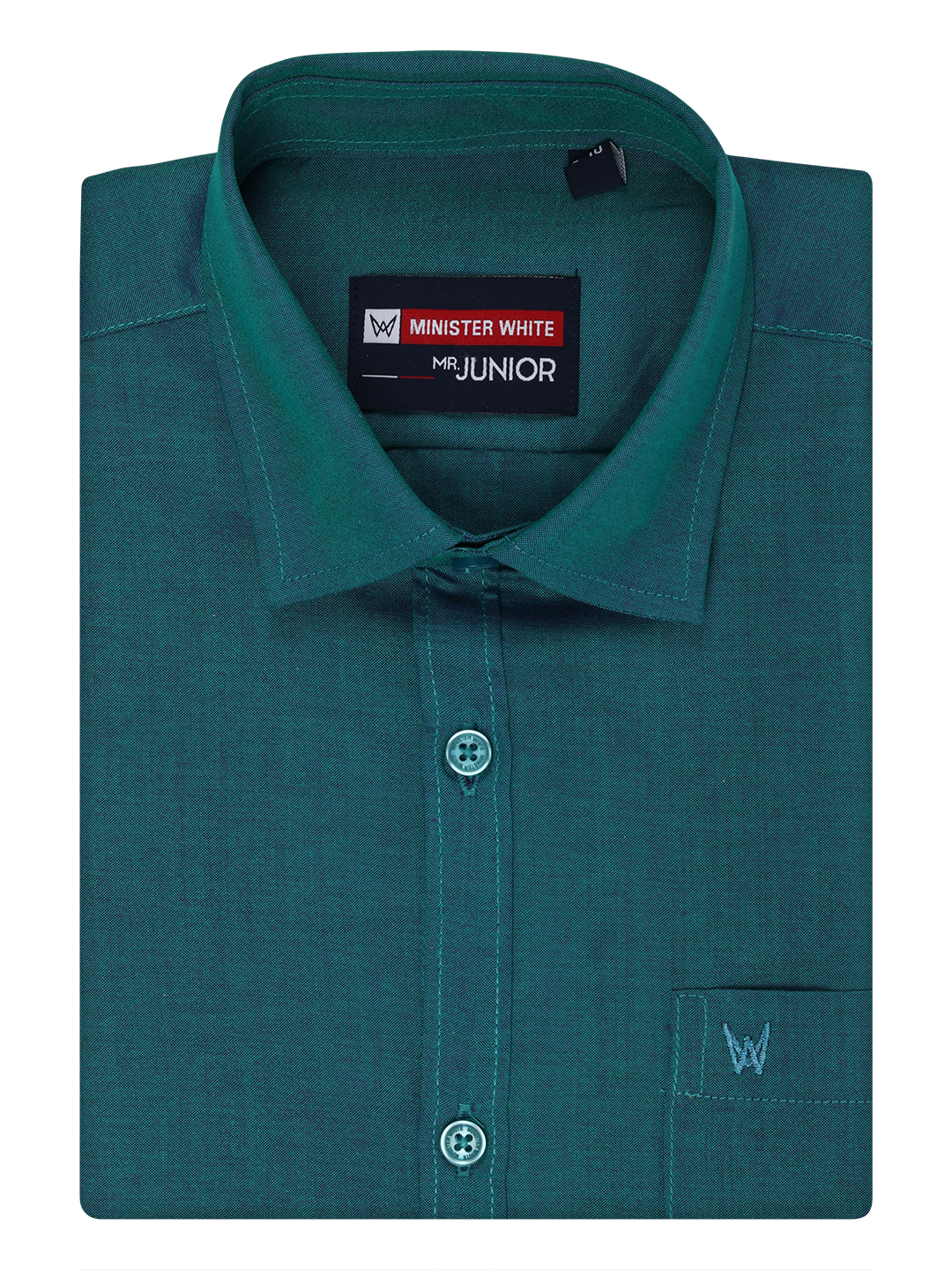 Kids Cotton Green Shirt