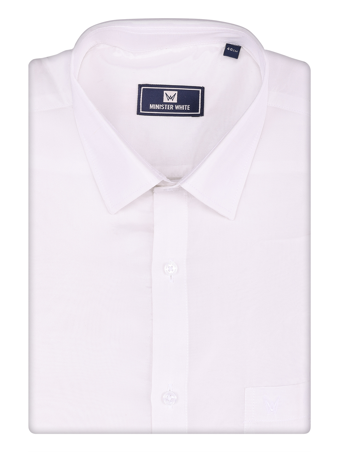 Men's Art Silk Half White Full Sleeves Shirt Finesse