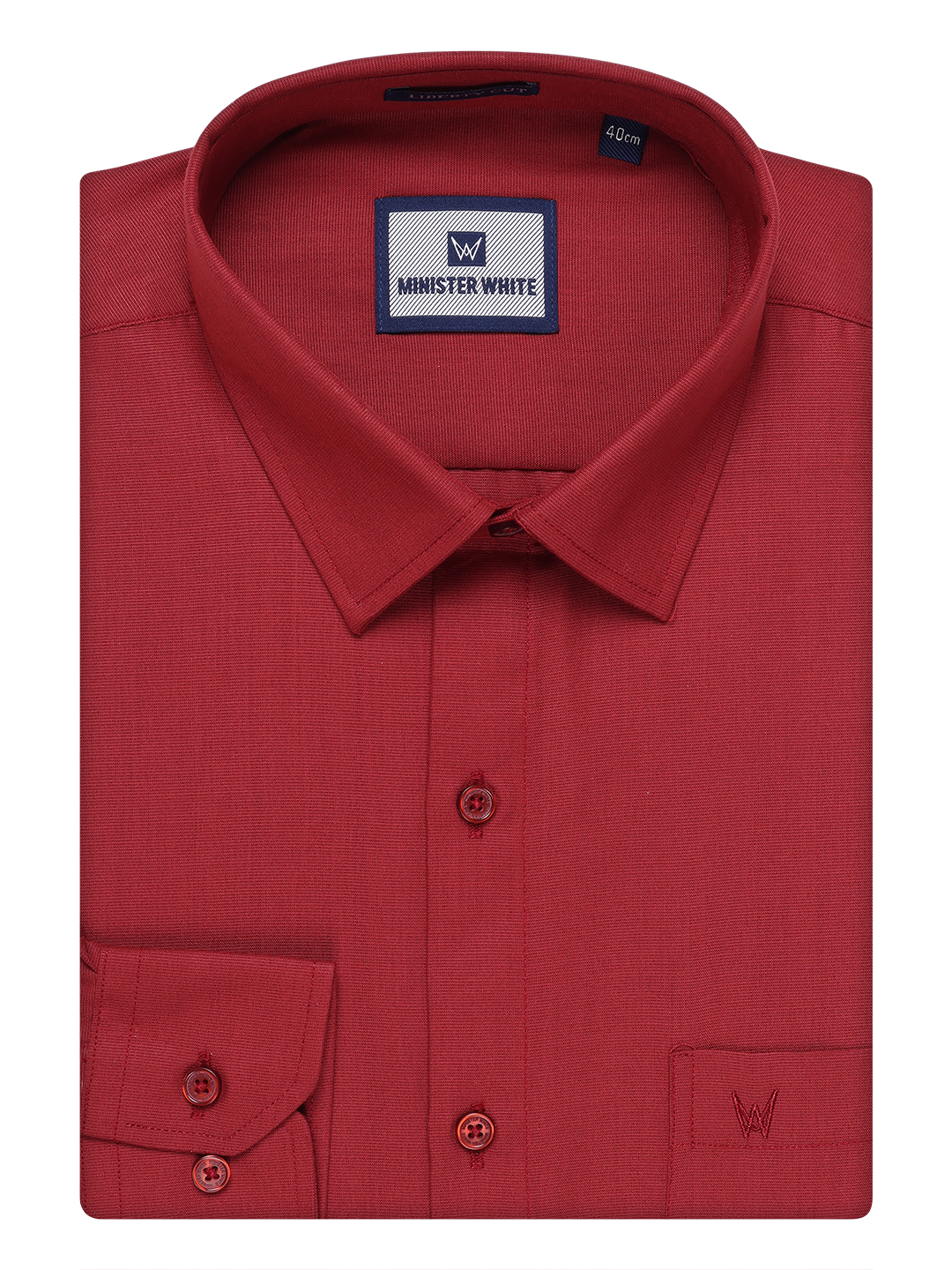 Mens Cotton Maroon Color Shirt