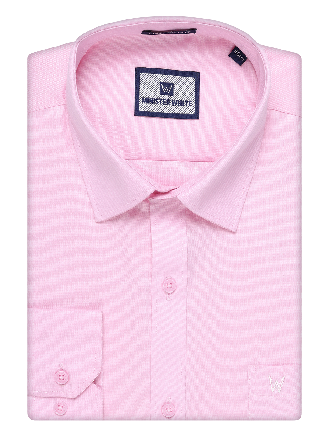 Mens Cotton Pink Shirt
