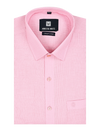Mens Cotton Regular Fit Pink Colour Shirt Urban Light