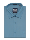 Mens Cotton Regular Fit Blue Colour Shirt Remo