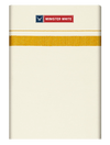 Mens Cotton Cream Single Layered Dhoti with 3/4