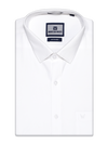 Mens Cotton Smart Fit White Shirt Attitude