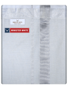 Mens Flexi Tissue Silver Colour Dhoti with Silver Jari Border Hero Tissue