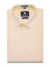 Mens Cotton Regular Fit Butter Colour Shirt Stronic