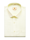 Mens Art Silk Cream Colour Wedding Shirt Manamagan