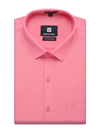Mens Cotton Regular Fit Pink Colour Shirt Divine Touch