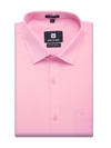Mens Cotton Regular Fit Pink Colour Shirt Divine Touch