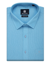 Mens Cotton Regular Fit Sky Blue Colour Shirt Urban Light