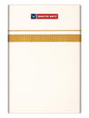 Mens Cotton Cream Single Layered Dhoti with 1