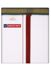 Mens Cotton White Colour Single Layered with Myilkhgan Border Flexi Velcro Dhoti - Agnimitra