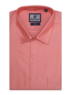 Mens Taffeta Relax Fit Pink Colour Shirt Zest