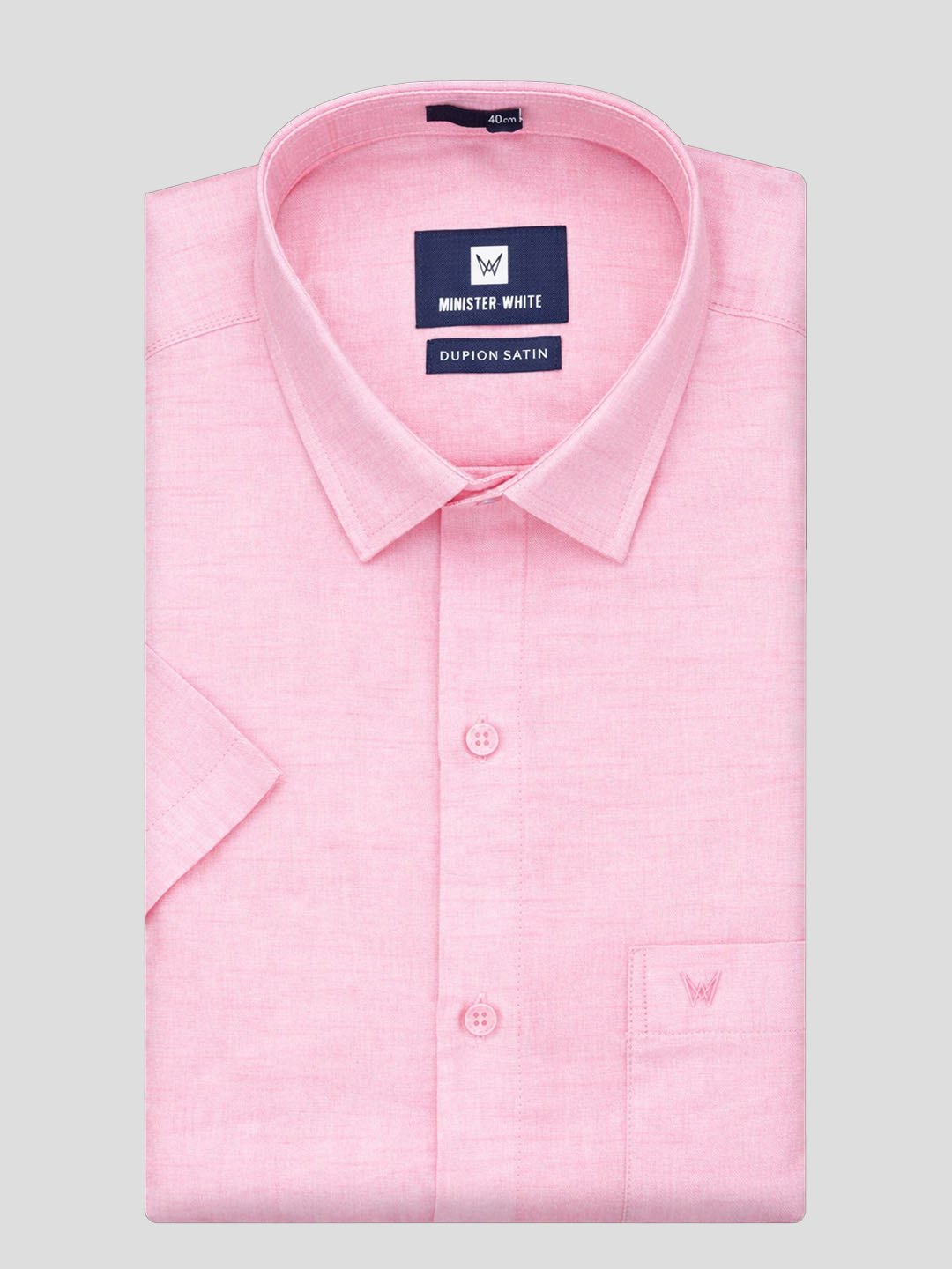 Buy Men's Light Pink Dupion Satin Shirt - Regular Fit Online ministerwhite.com Buy Men's Light Pink Dupion Satin Shirt - Regular Fit Online ministerwhite.com