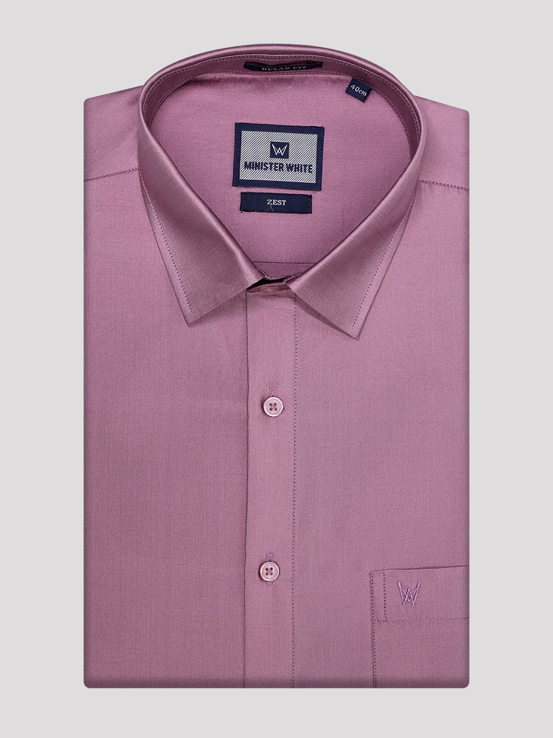 mauve color mens dress shirt Men's Basic Solid Color Button Up Dress Shirt (Lilac)
