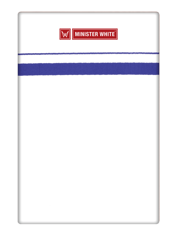 Men’s White Cotton Single Layer Dhoti with Assorted Big Border Raven