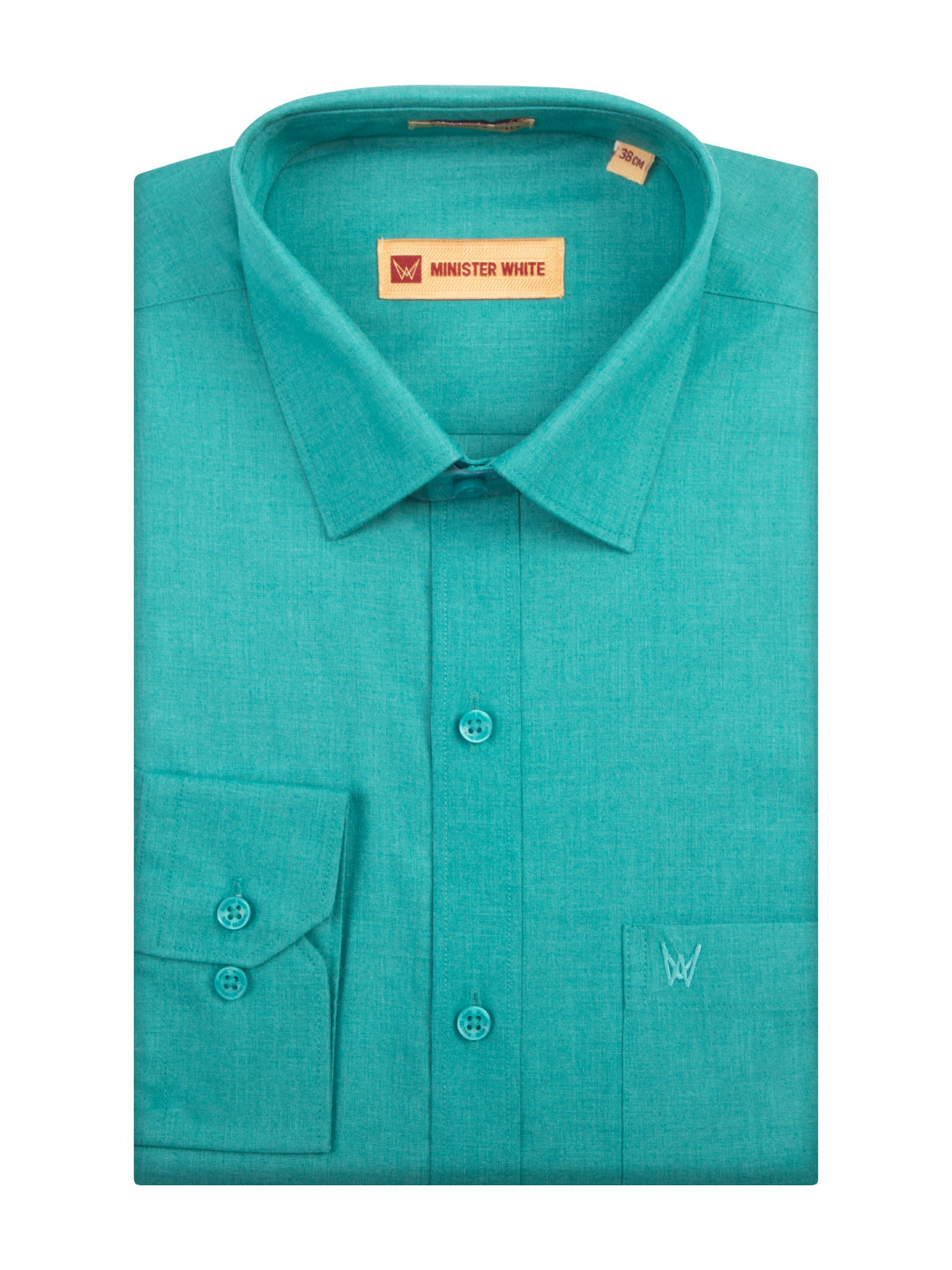 Men's Teal Color Shirt Casper Trends