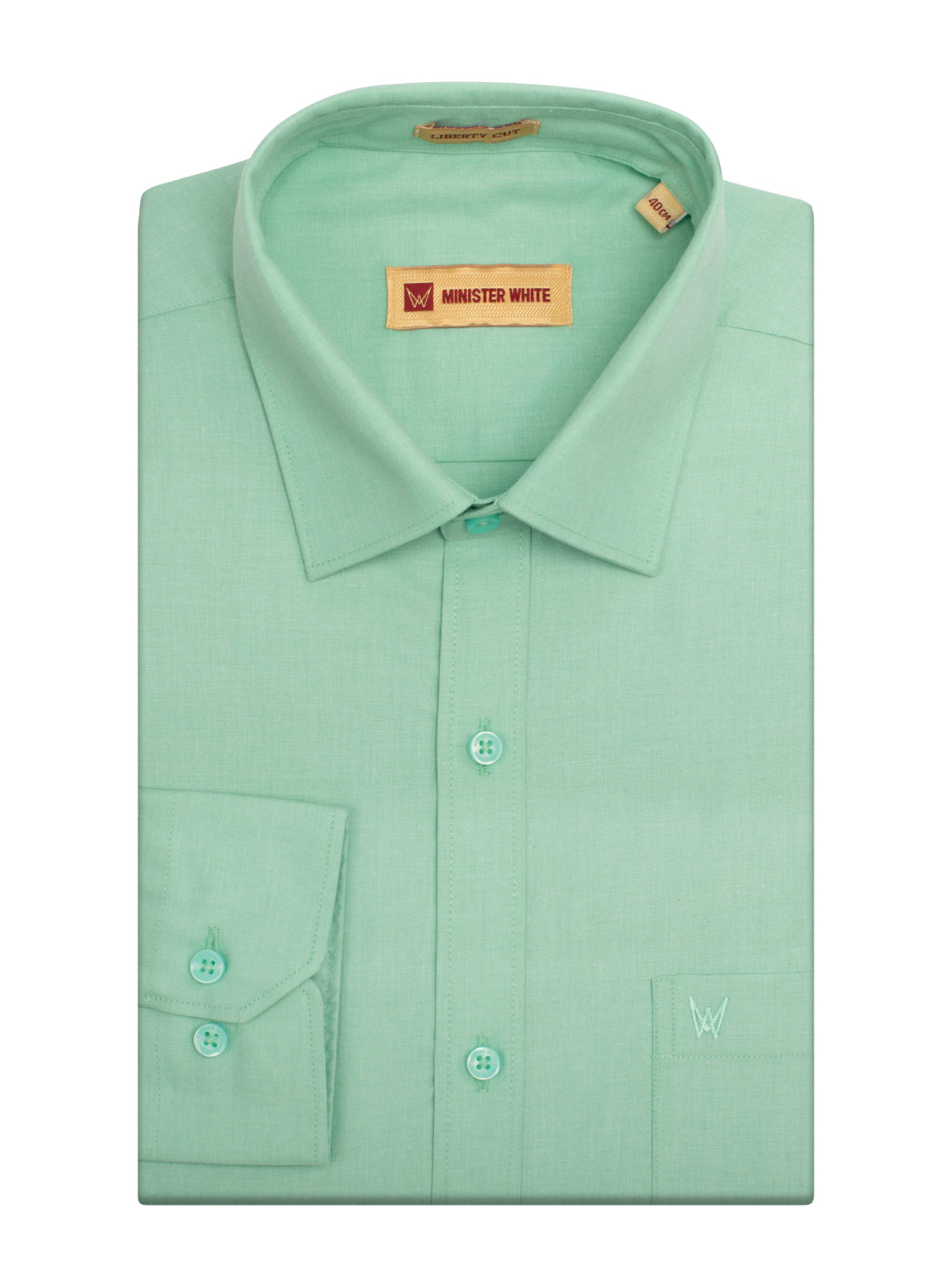Men's Sea Green Color Shirt Casper Trends