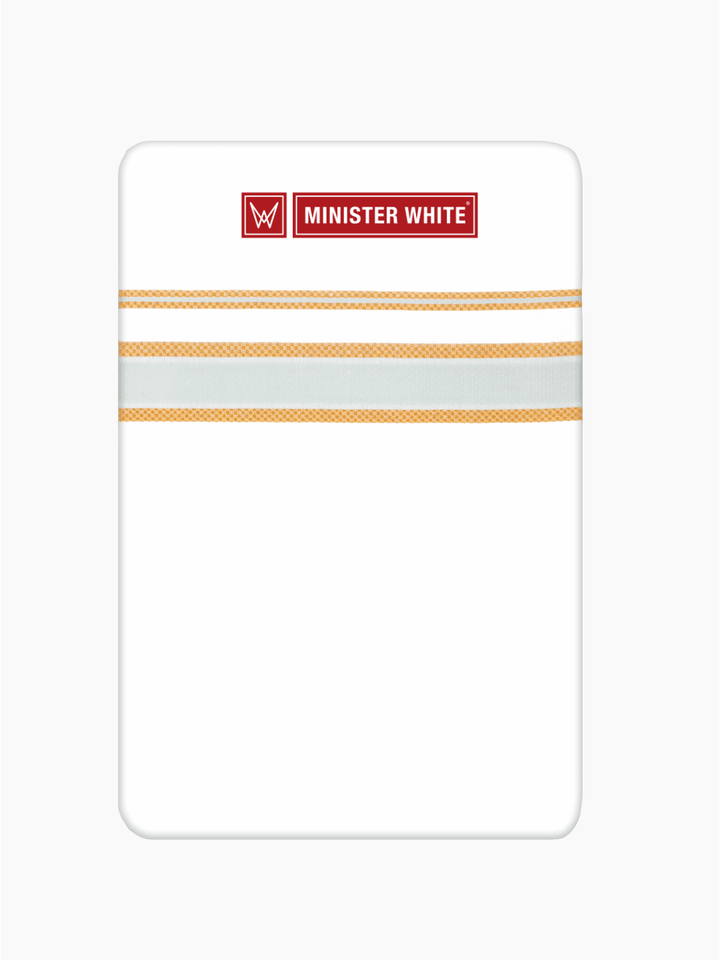 Men’s White Cotton Single Layer Dhoti with Assorted Fancy Border Value Mix
