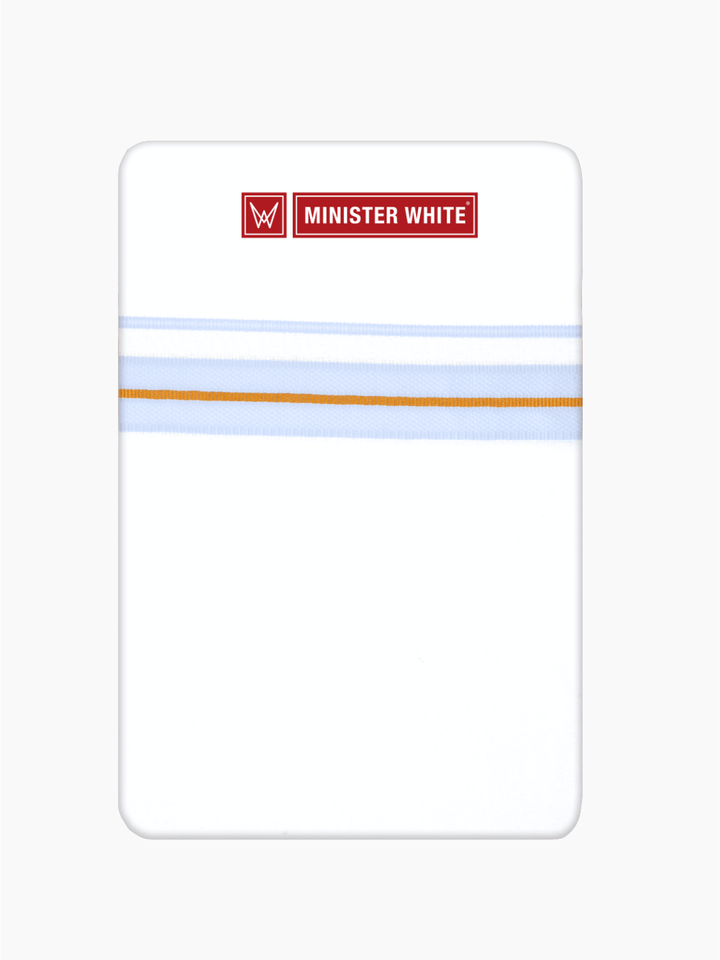Men’s White Cotton Single Layer Dhoti with Assorted Fancy Border Value Mix