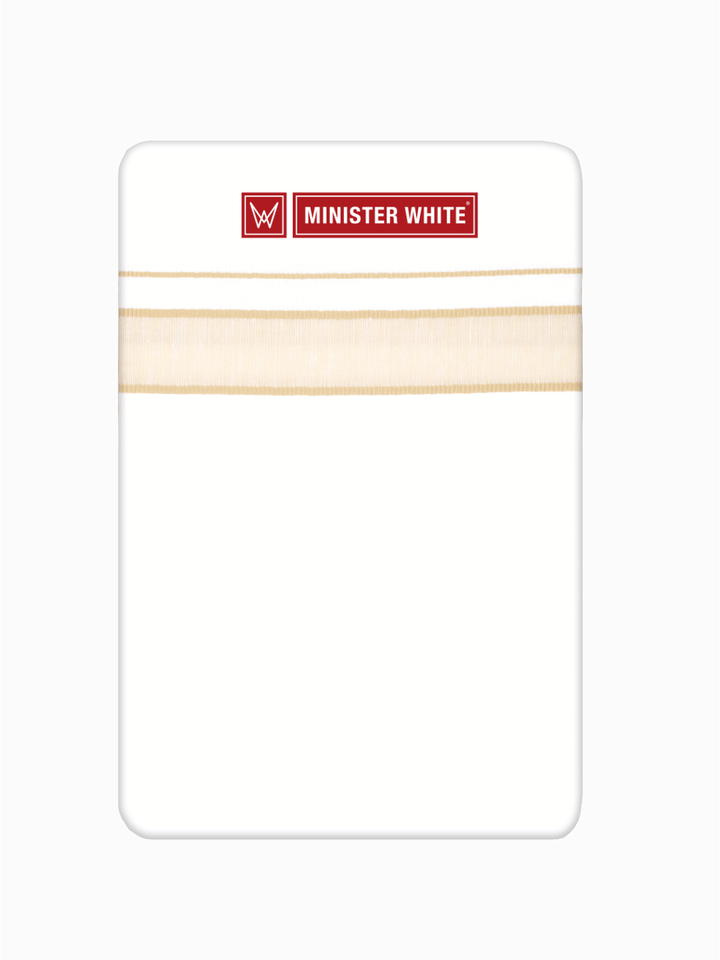 Men’s White Cotton Single Layer Dhoti with Assorted Fancy Border Value Mix