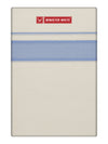Men's Cotton Kara Sky Blue Fancy Border Double Layer Dhoti Tirur