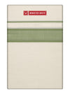 Men's Cotton Kara Grass Green Fancy Border Double Layer Dhoti Tirur