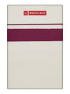 Men's Cotton Kara Magenta Fancy Border Double Layer Dhoti Eranad