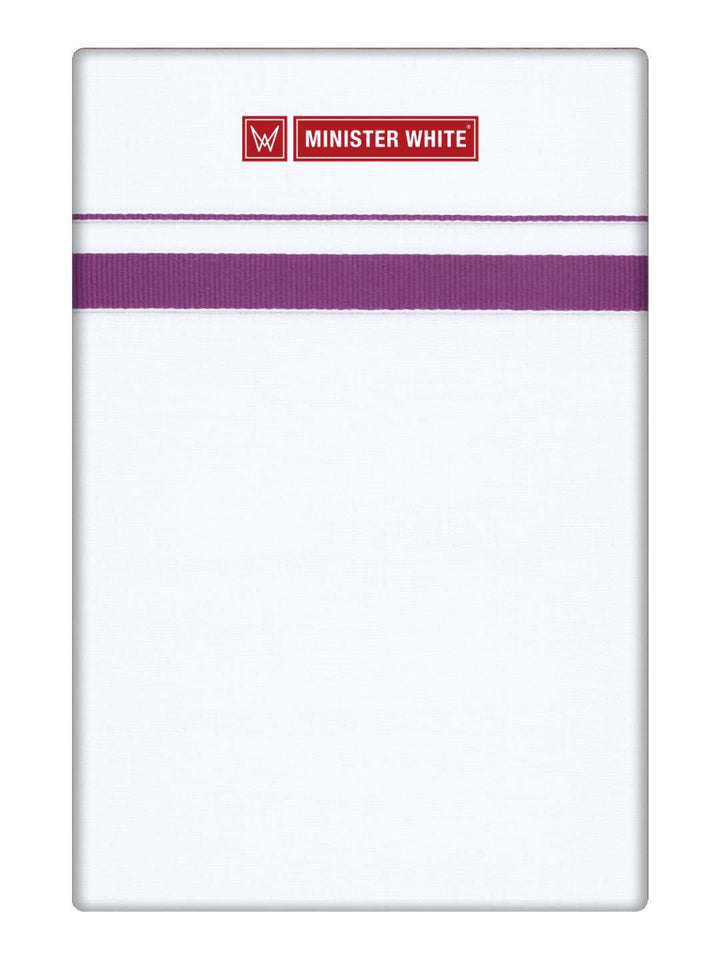 Men’s White Cotton Single Layer Dhoti with Assorted Big Border Raven
