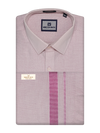 Men's Tissue Rose Color Flexi Dhoti Shirt Wedding Combo Maverick Flexi