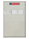 Mens Tissue Double Layer Silver Colour Dhoti - Mystic Silver