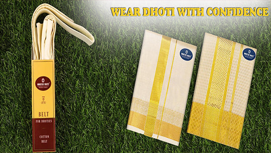 Wear Dhoti With Confidence