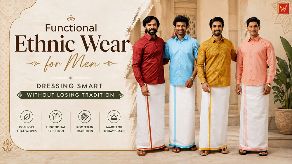 Functional Ethnic Wear for Men Dressing Smart Without Losing Tradition