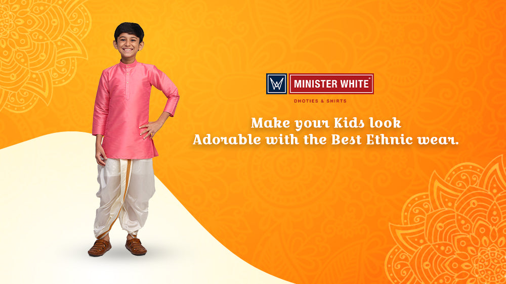 Make your kids look adorable with the best ethnic wear