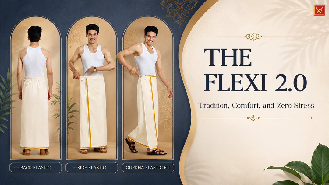 The Flexi 2.0 Dhoti Collection Tradition, Comfort, and Zero Stress