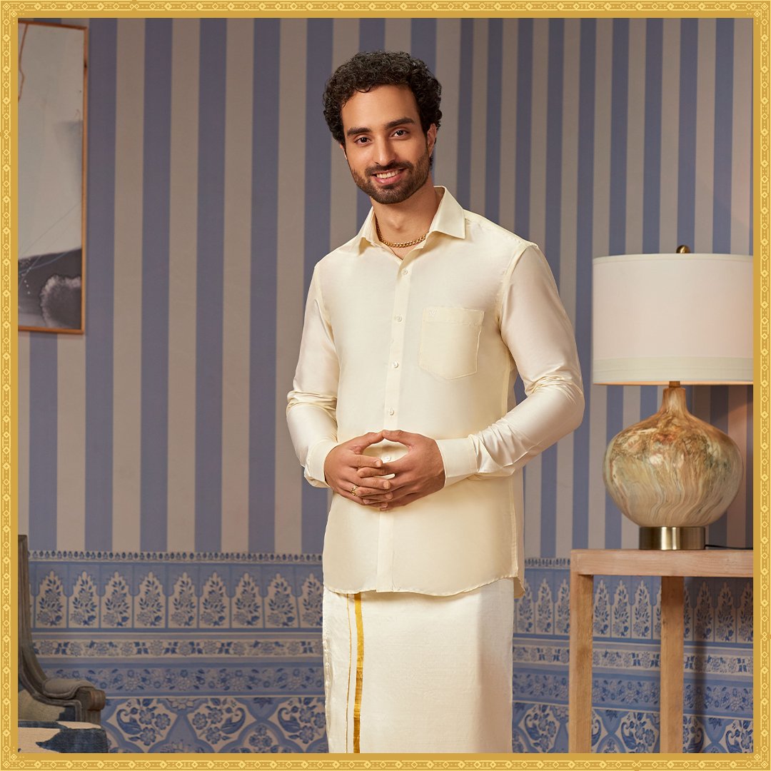Minister White's Premium Wedding Silk Shirt Collection