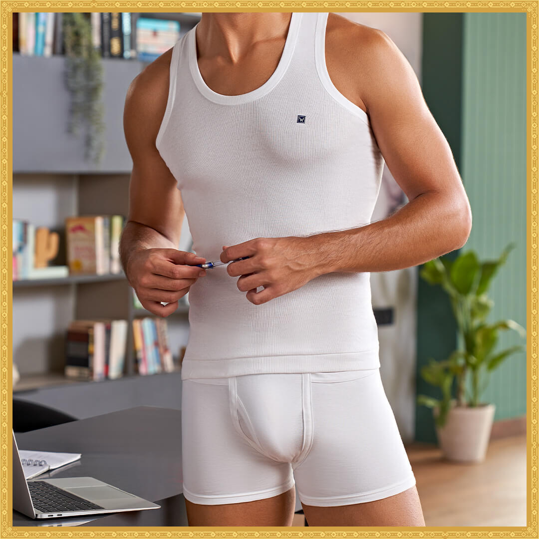 Minister White's Men's Innerwear Collection