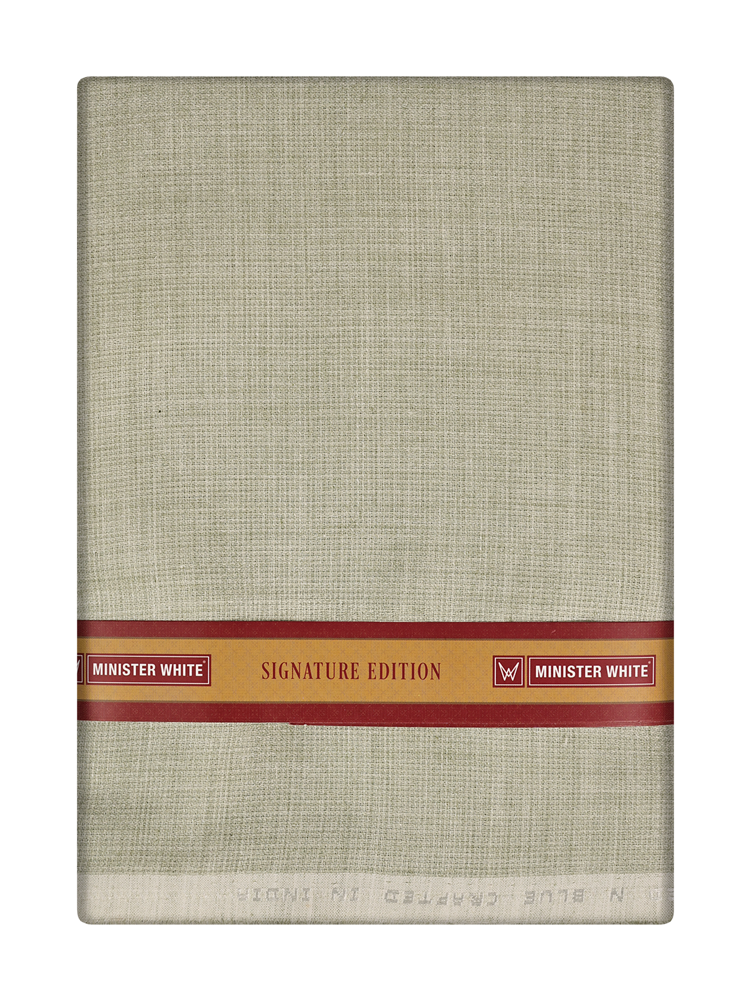Mens Plain Cotton Linen Beige Color Shirting Linen Leaf