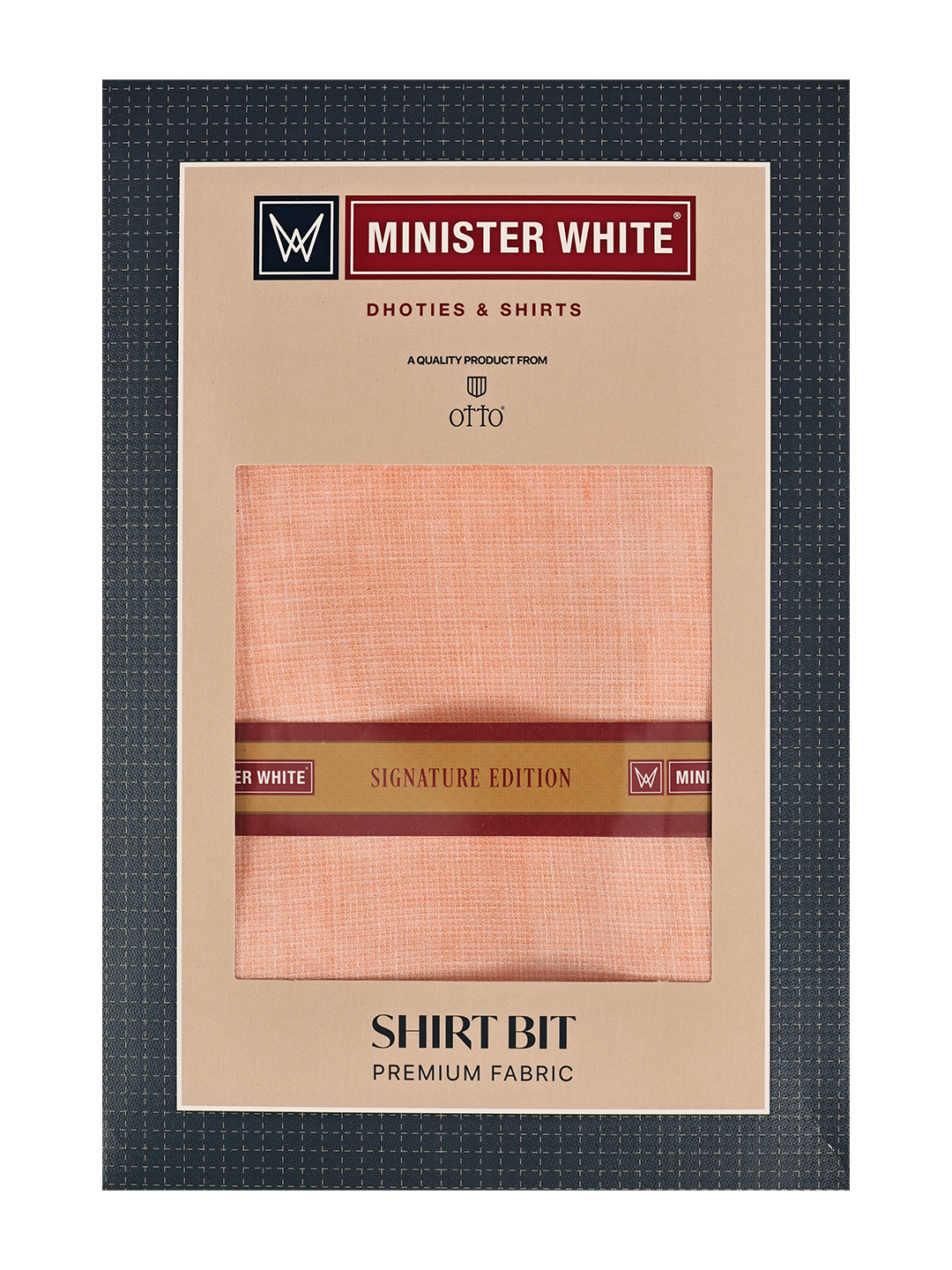 Mens Plain Cotton Linen Orange Color Shirting Linen Leaf