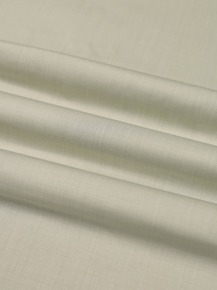 Mens Plain Cotton Linen Beige Color Shirting Linen Leaf