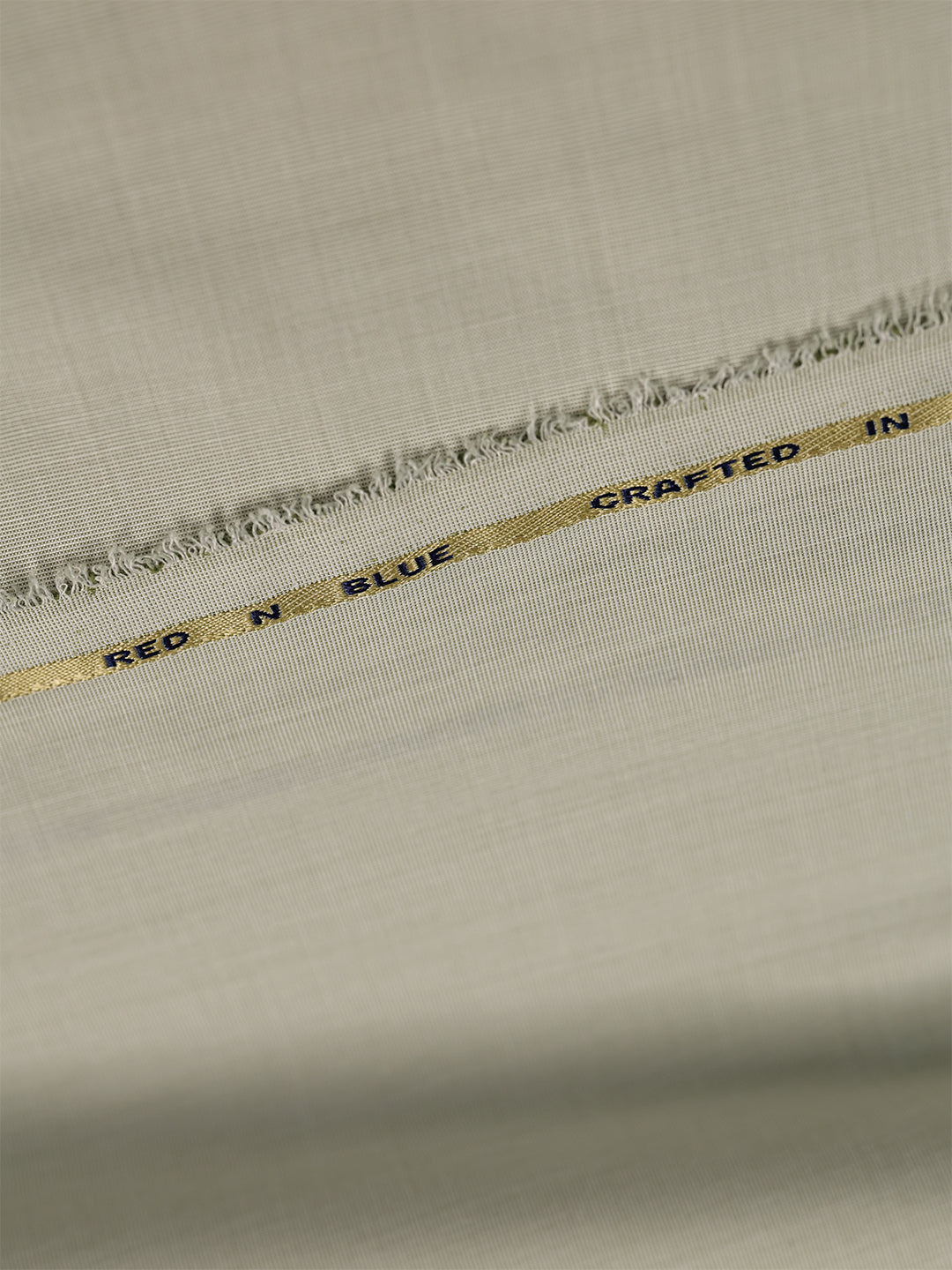 Mens Plain Cotton Linen Beige Color Shirting Linen Leaf