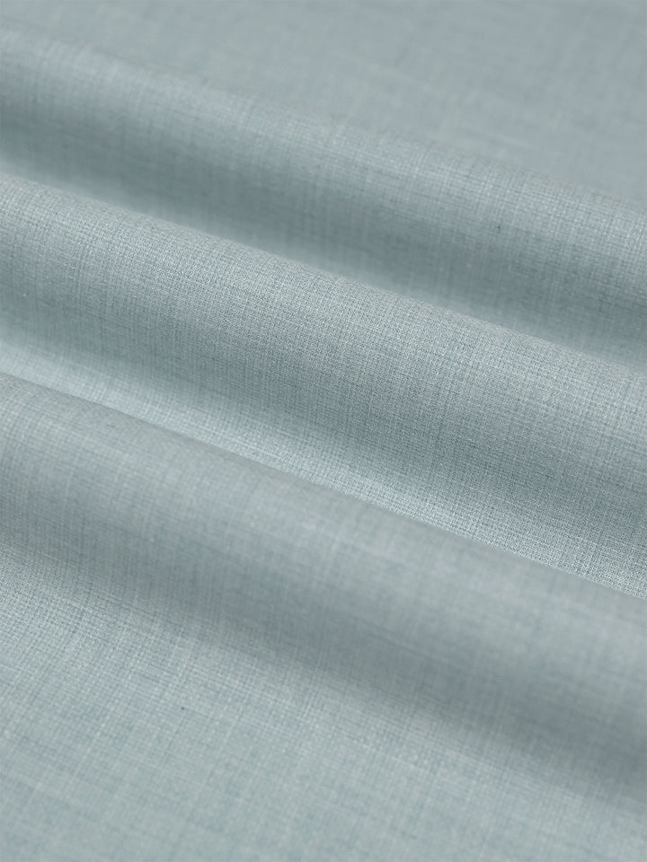 Mens Plain Cotton Linen Light Green Color Shirting Linen Leaf