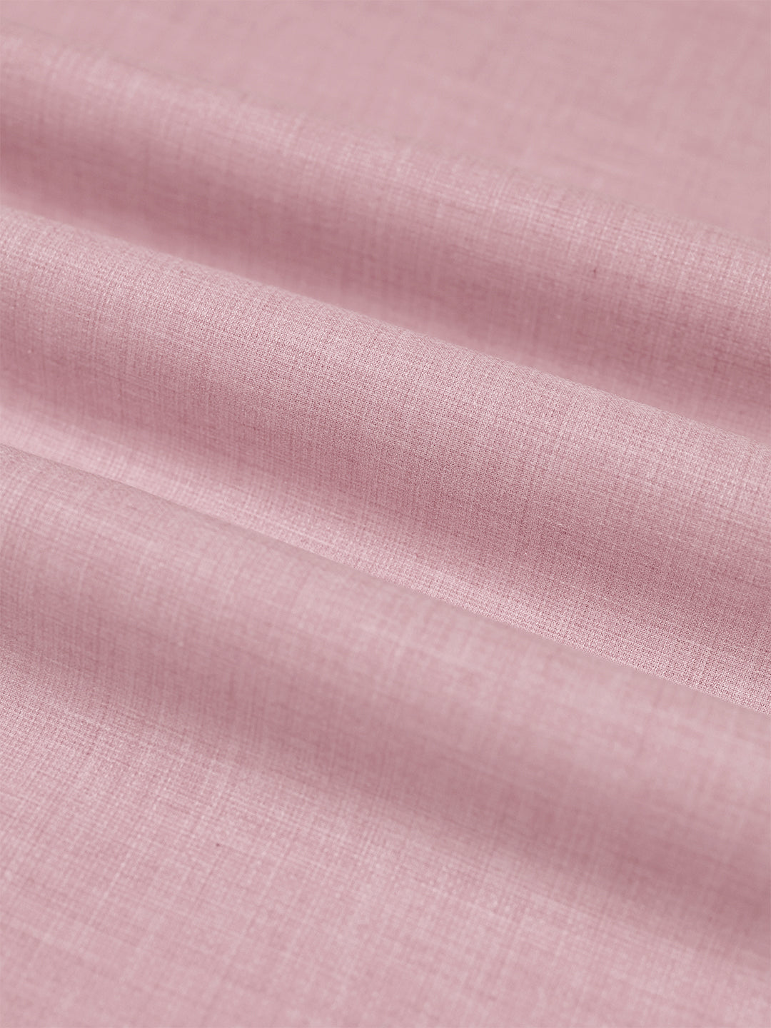 Mens Plain Cotton Blend Pink Color Shirting Feel Touch