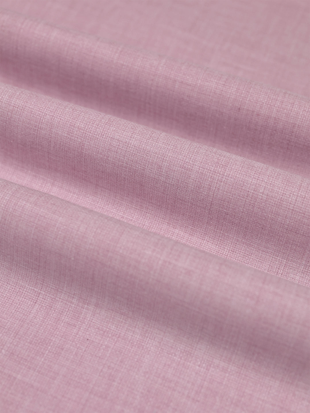 Mens Plain Cotton Linen Pink Color Shirting Linen Leaf