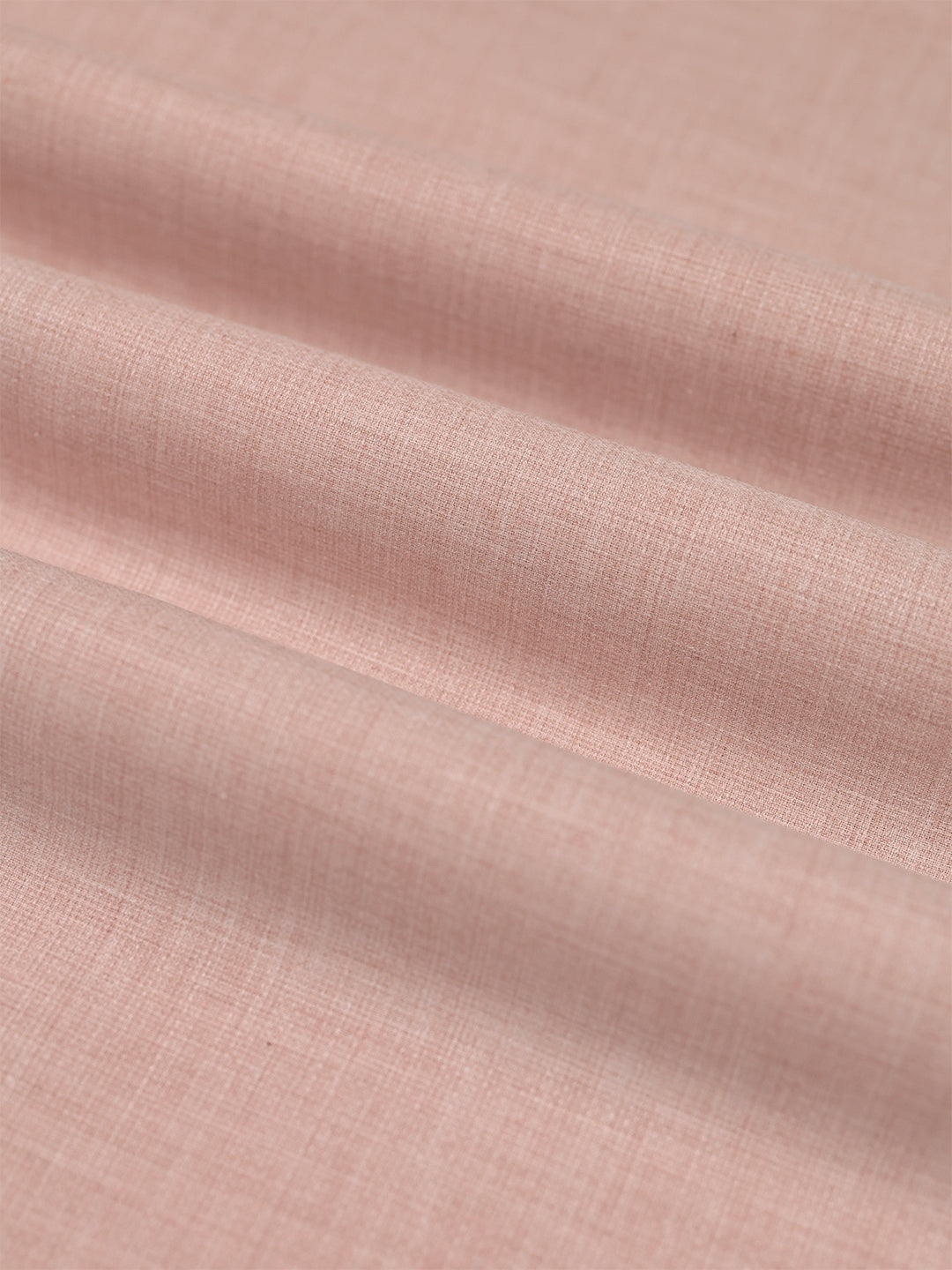 Mens Plain Cotton Linen Peach Color Shirting Linen Leaf