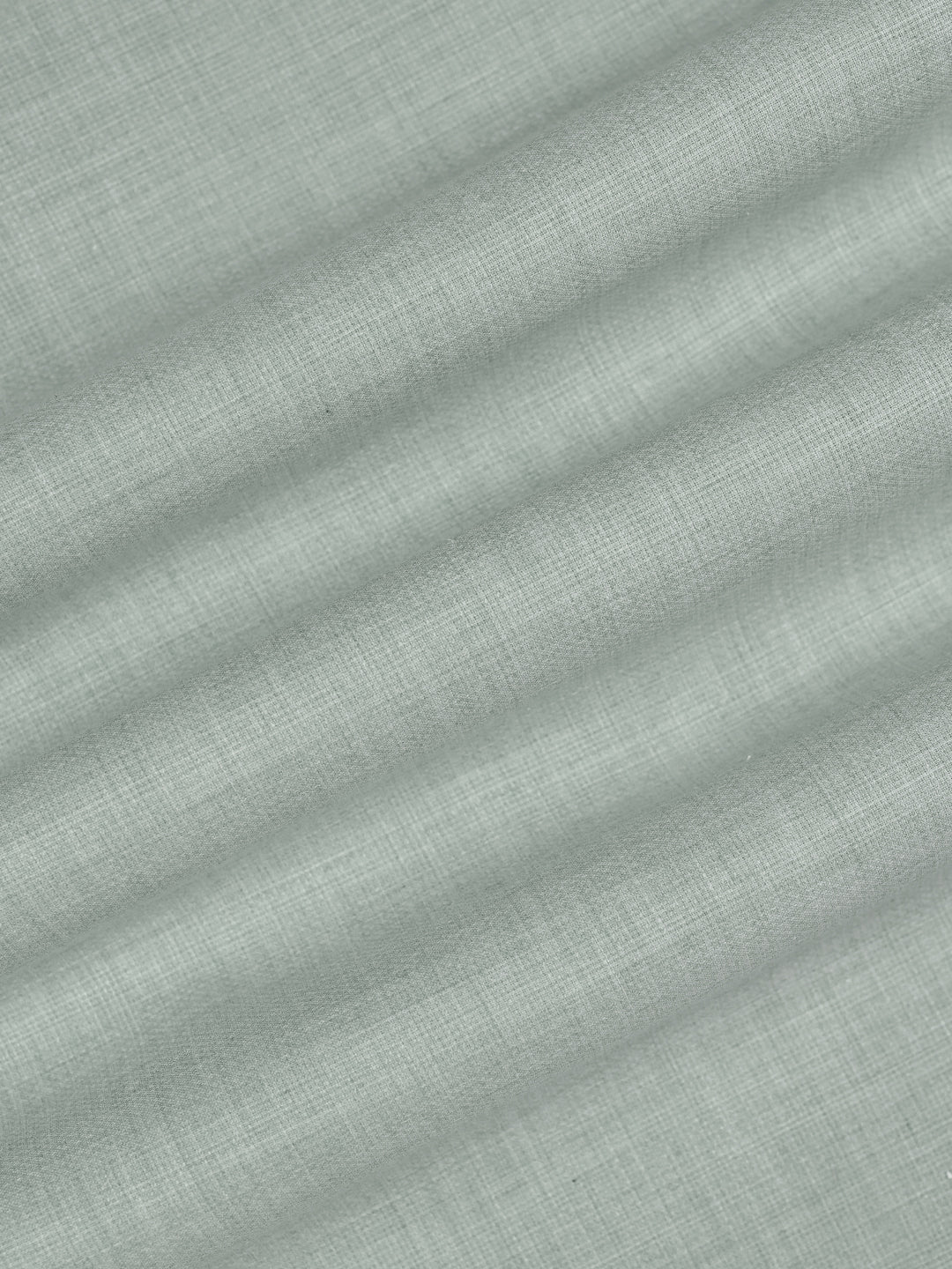 Mens Plain Cotton Blend Pista Green Color Shirting Feel Touch